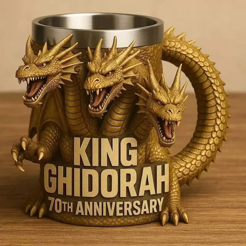 6 Types Godzilla Peripheral Model Ornament Cup Godzilla 3D Mug 