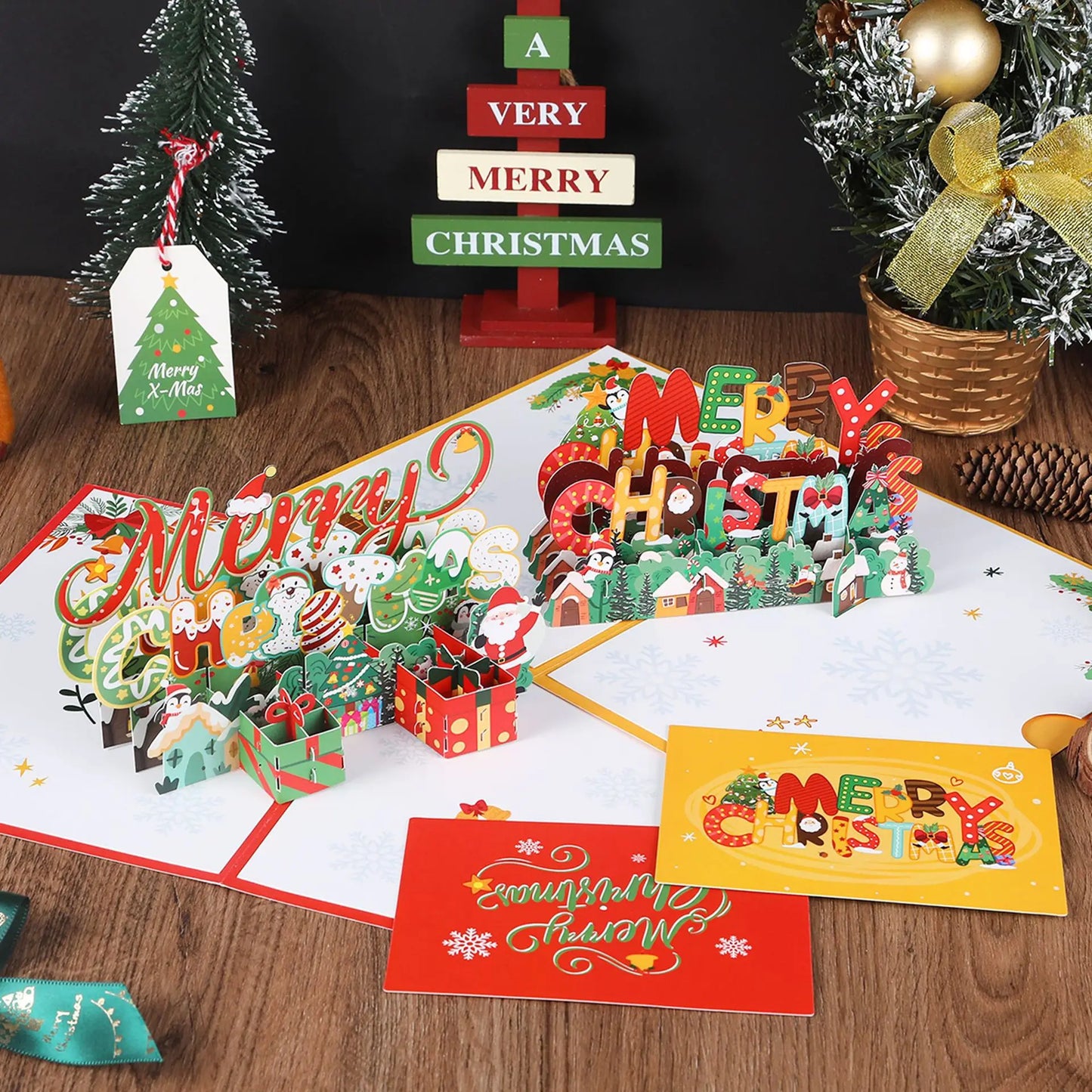 Christmas 3D Pop-Up Card 