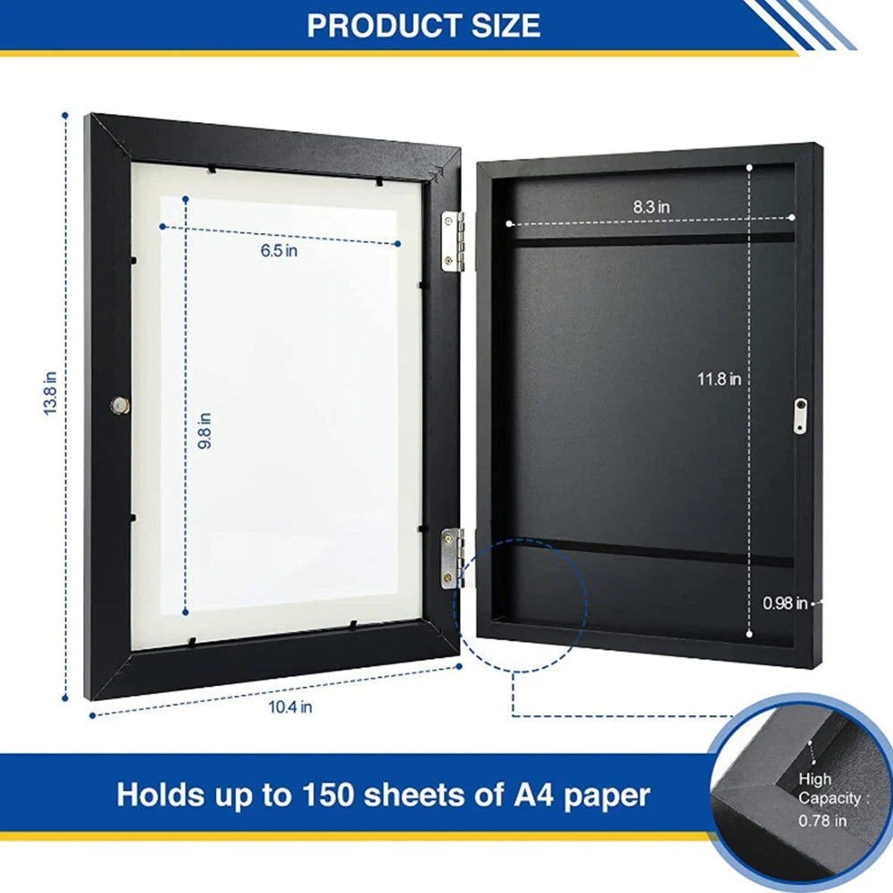 Magnetic Kids Art Frames Display 