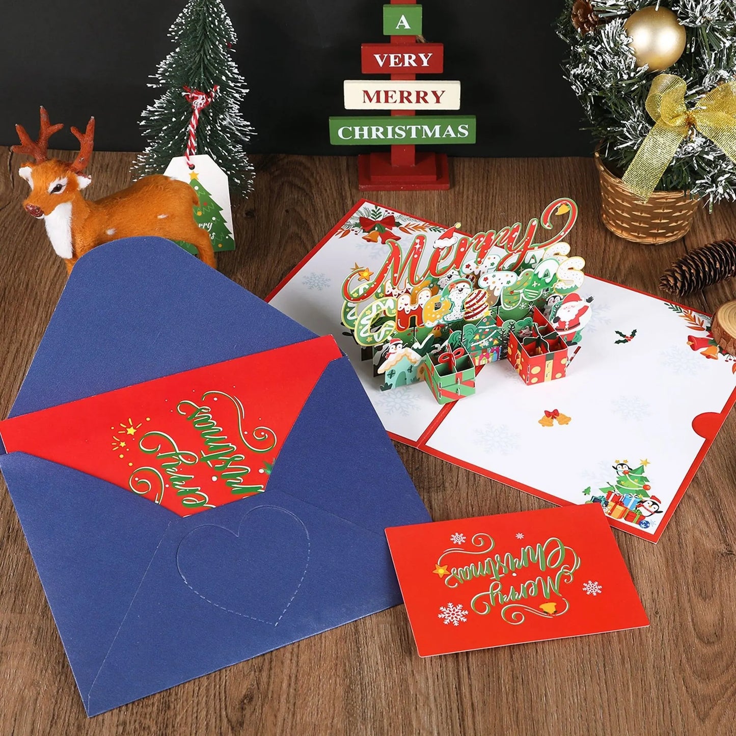 Christmas 3D Pop-Up Card 