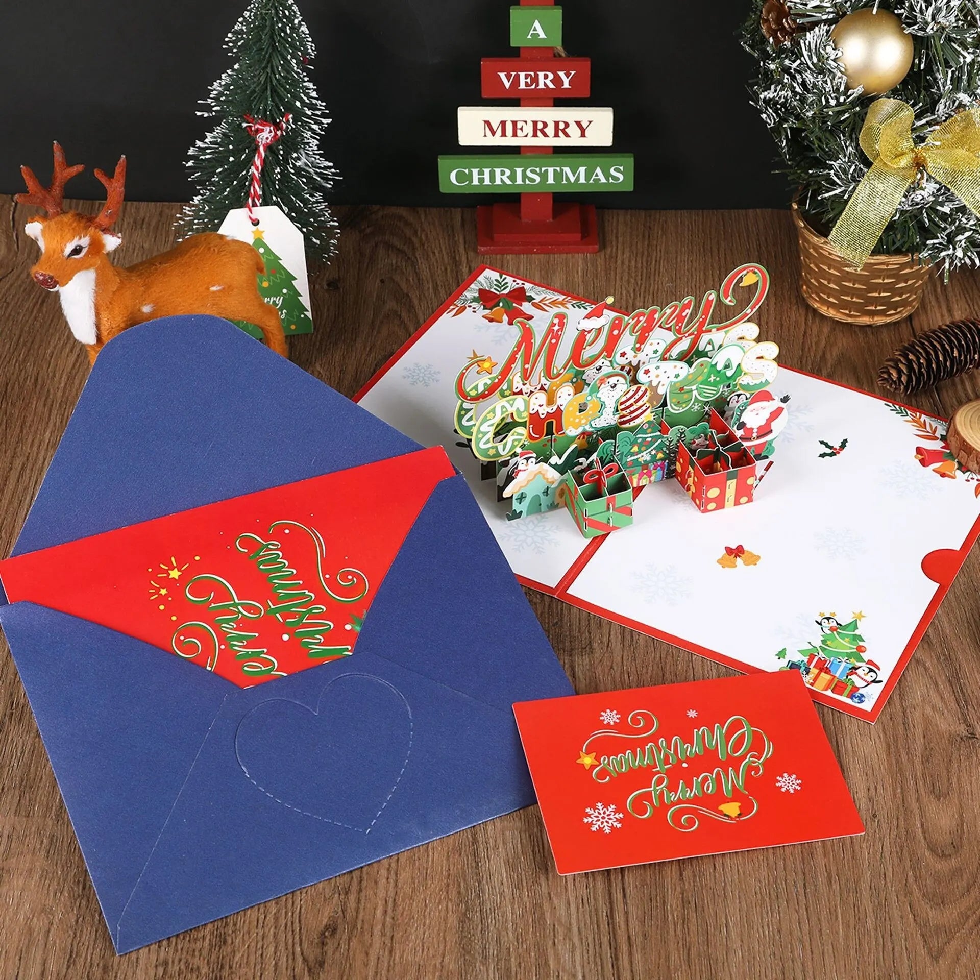 Christmas 3D Pop-Up Card 