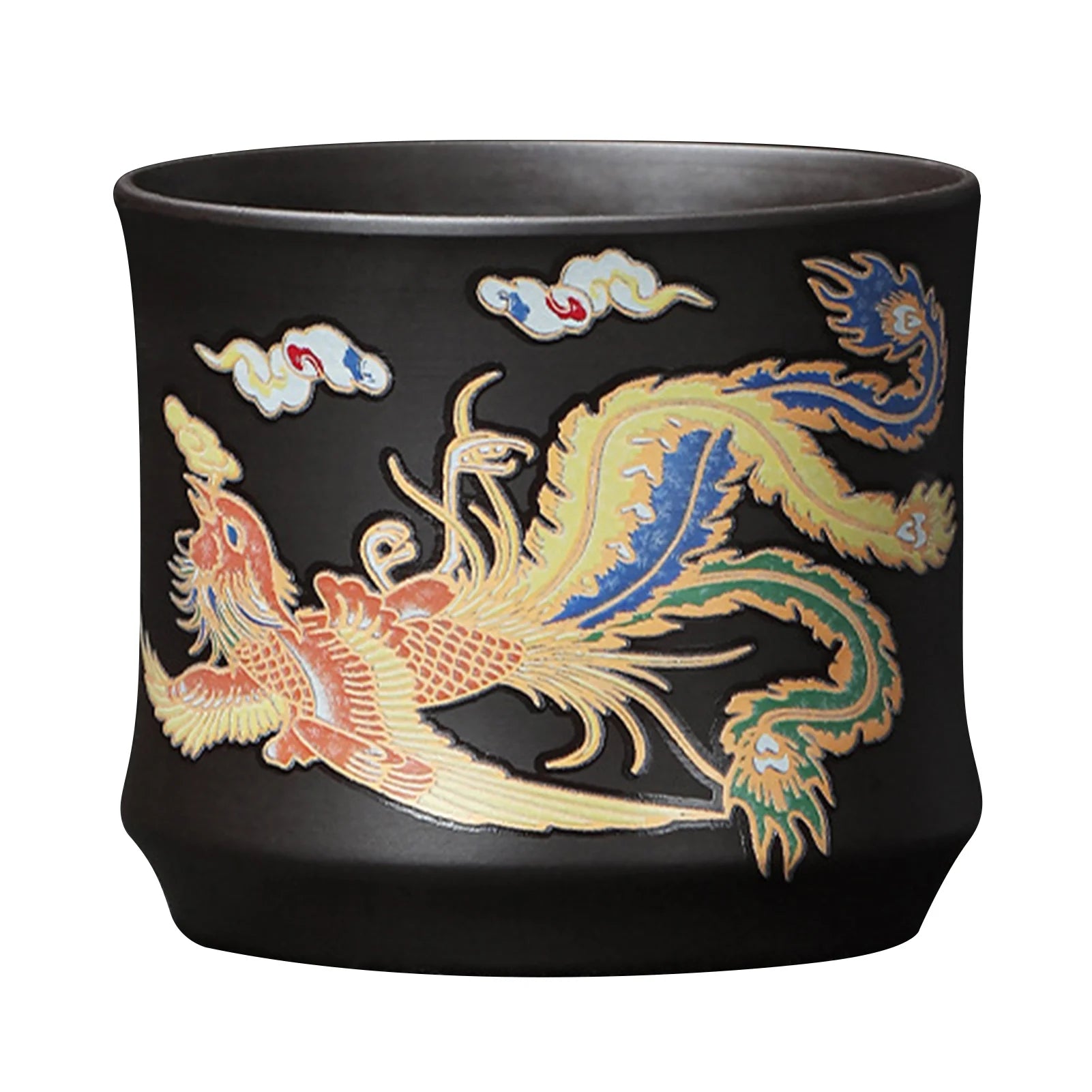 135-350Ml Dragon Teapot Chinese Style Color-Changing Purple Clay Tea Pot Anti-Scald Handle Tea Brewer for Offices Home Camping