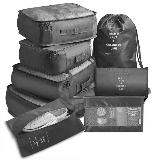 7-Piece Set Travel Bag Organizer 