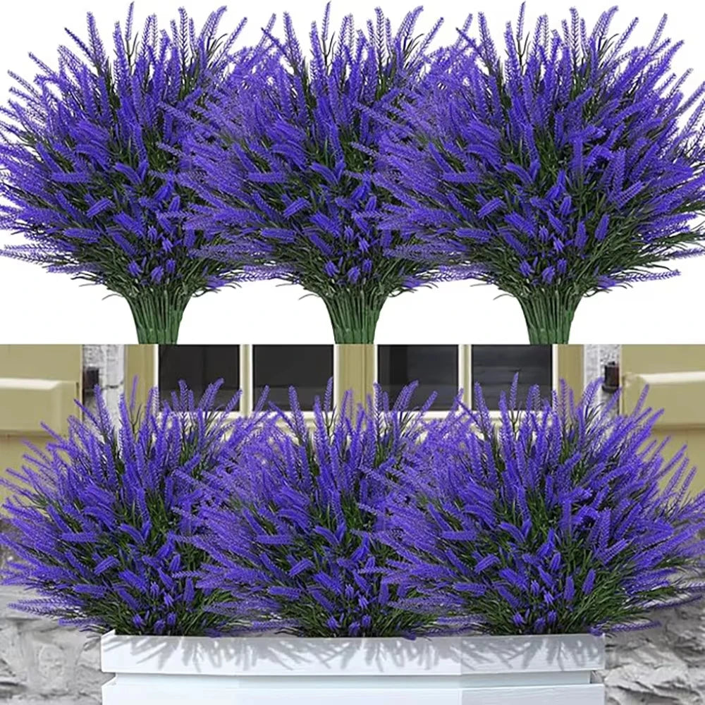 5Pcs Artificial Lavender Flower Heads