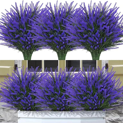5Pcs Artificial Lavender Flower Heads