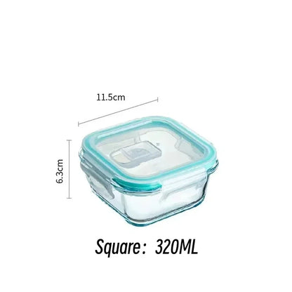 Glass Lunch Box Food Storage Containers BPA Free