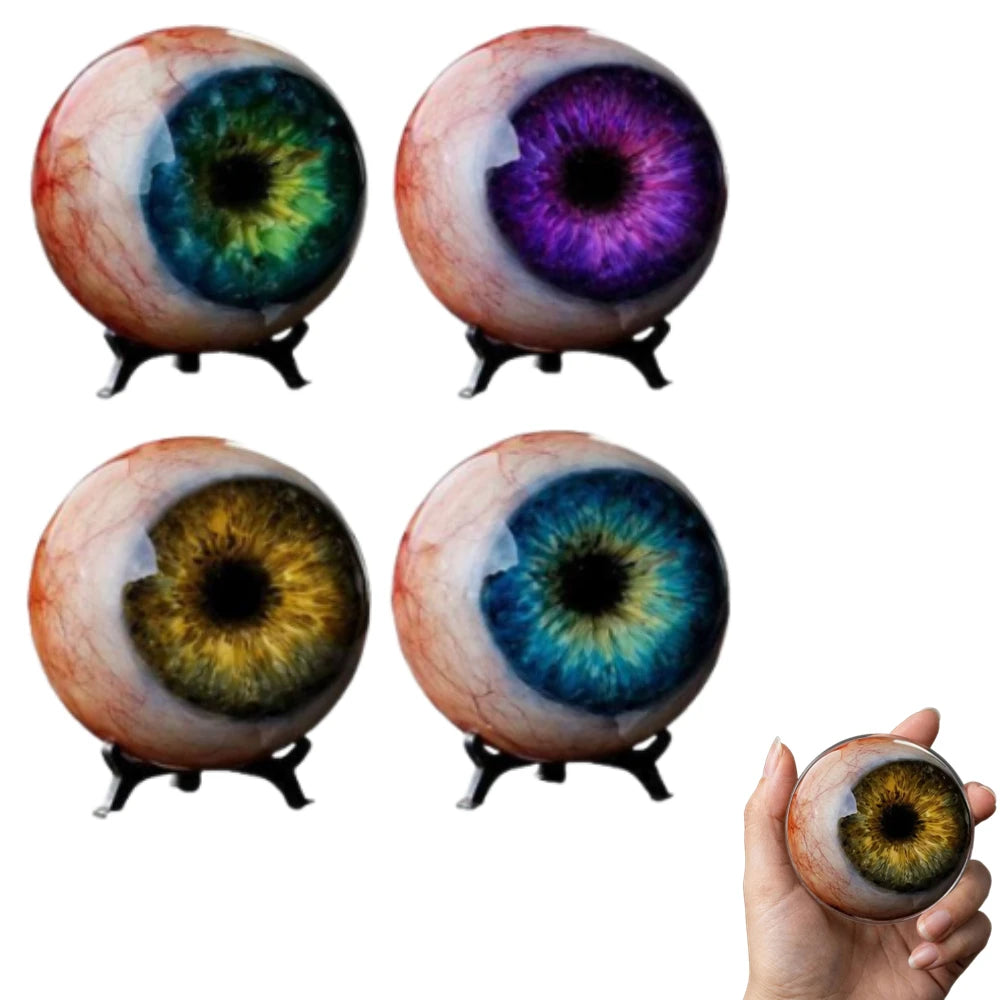 Monster Eye Decor 3D Hyper-Realistic round Eyeball Desktop Decoration