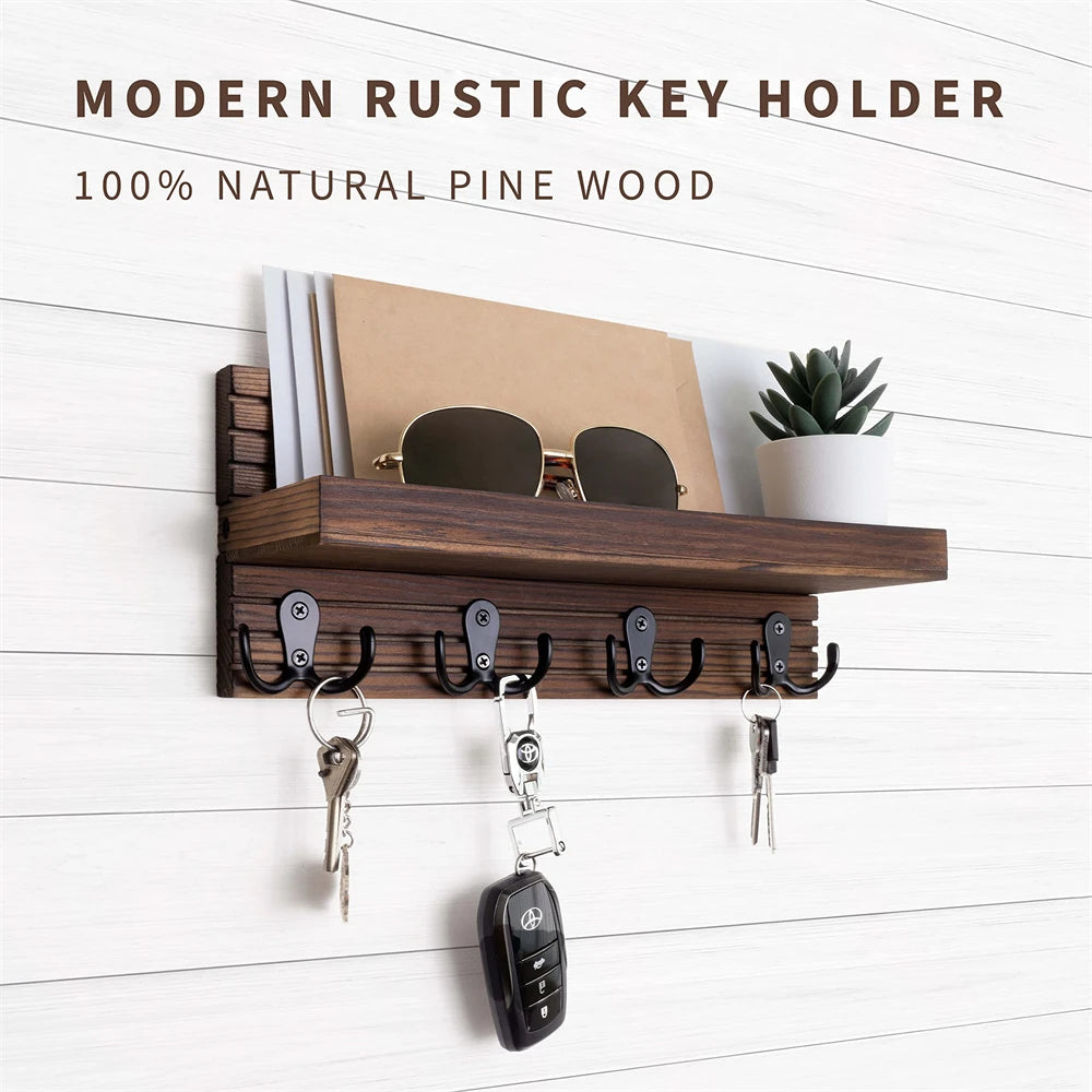 Wooden Key Holder