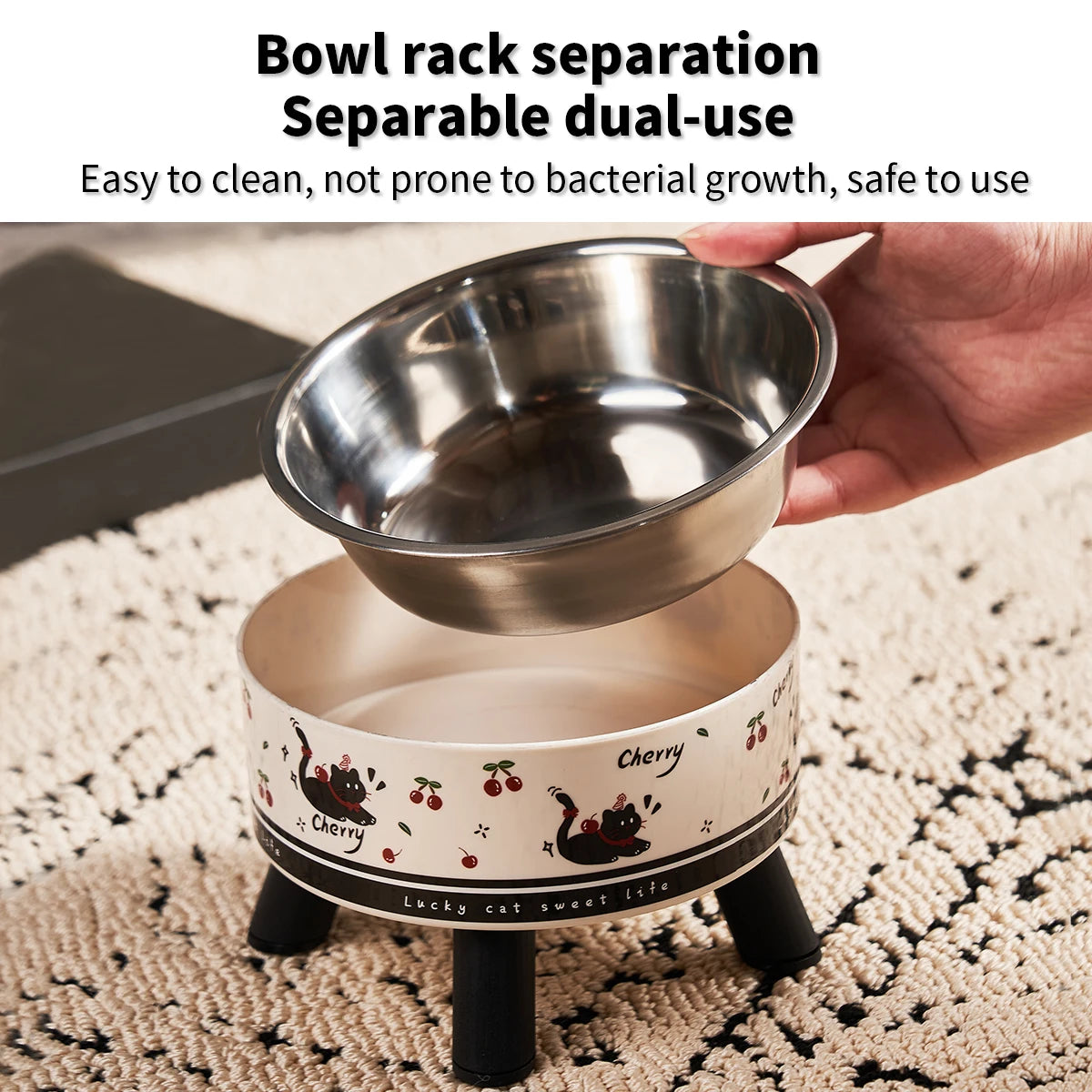 Printed Stainless Steel Pet Bowl 
