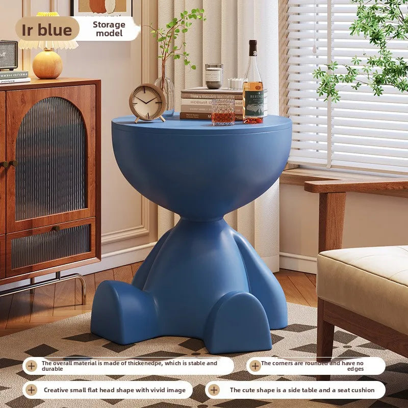 Modern Minimalist Bedroom Bedside Small Table 