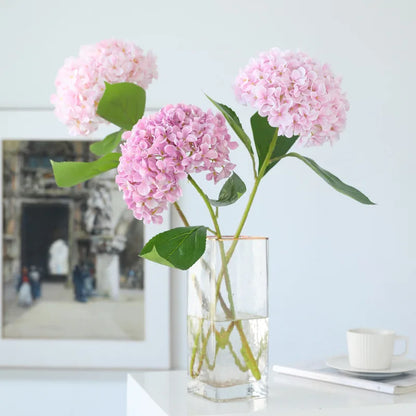 58Cm Silk Artificial Flowers Hydrangea Bouquet 