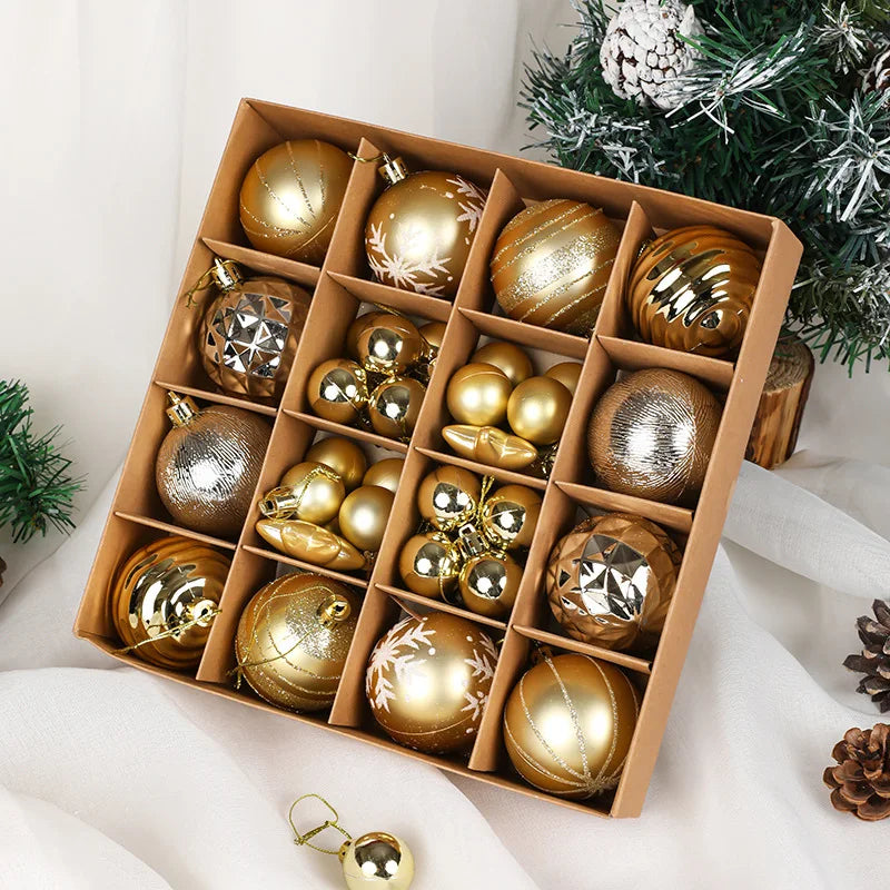 36Pcs Christmas Tree Ball New Year 2026 