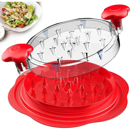 Upgraded Chicken Shredder with Transparent Cover Kitchen Tools