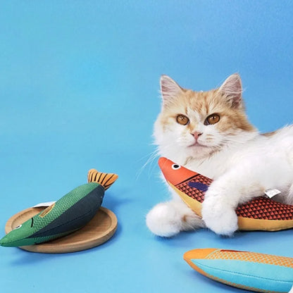 Cat Catnip Fish Toy for Interactive Plush Soft Toys