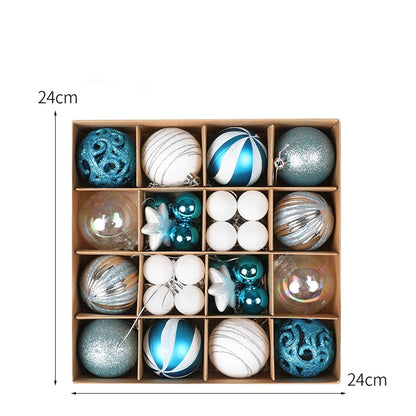 36Pcs Christmas Tree Ball New Year 2026 