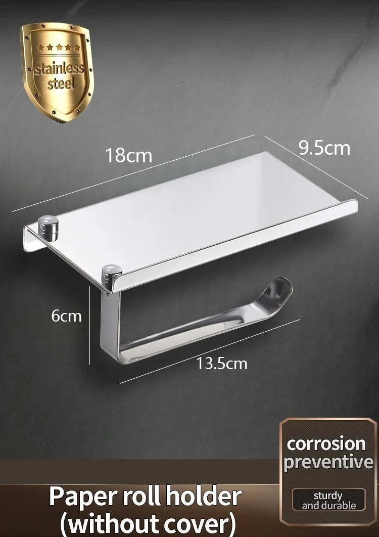 Stainless Steel Paper Towel Holder 