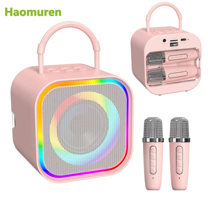 Haomuren® Mini Karaoke Machine for Kids All in One 