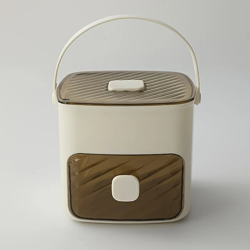 48-Cube Ice Maker with Easy-Press Lid 