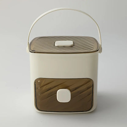 48-Cube Ice Maker with Easy-Press Lid 