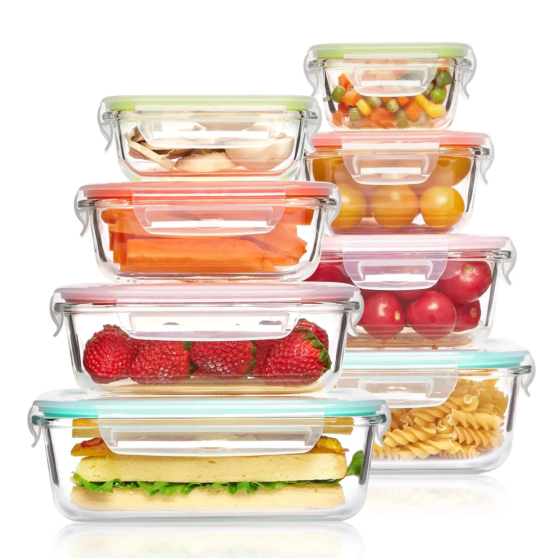 Glass Lunch Box Food Storage Containers BPA Free