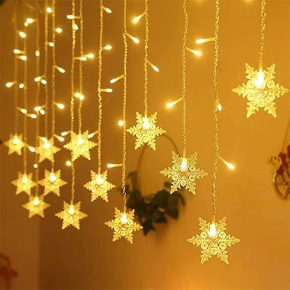 3.2M Christmas Snowflakes LED String Lights Decoration