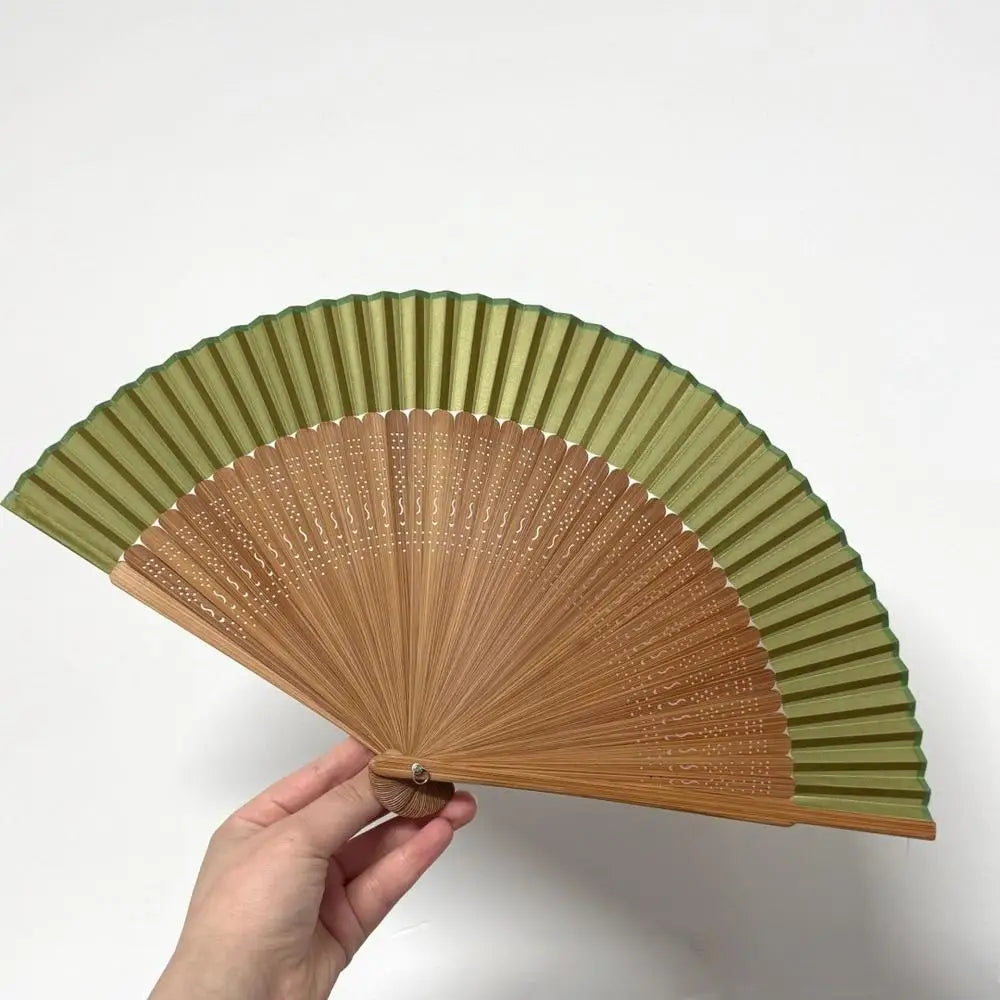 New Bamboo Folding Fan Chinese Style Gift Home Decor
