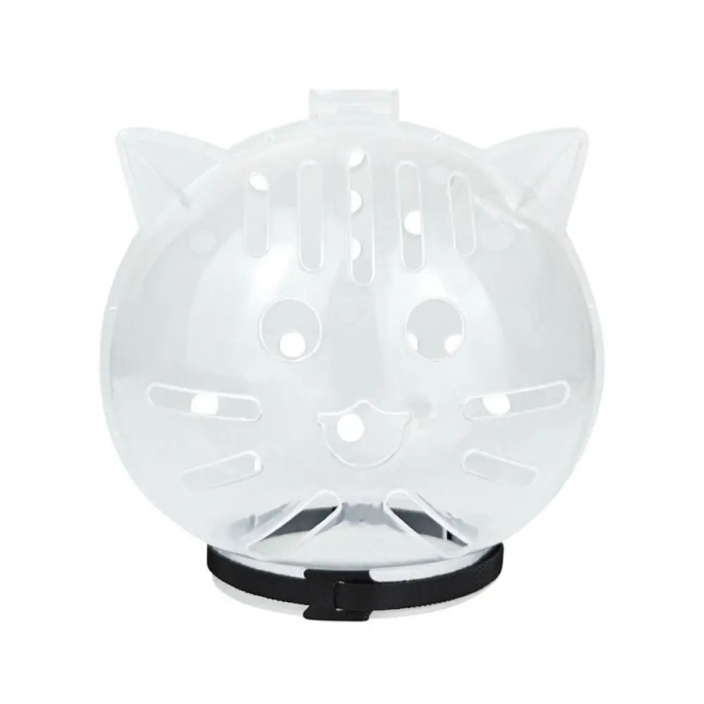 Transparent Breathable Anti-Bite anti Scratch Cat Mask Cover 