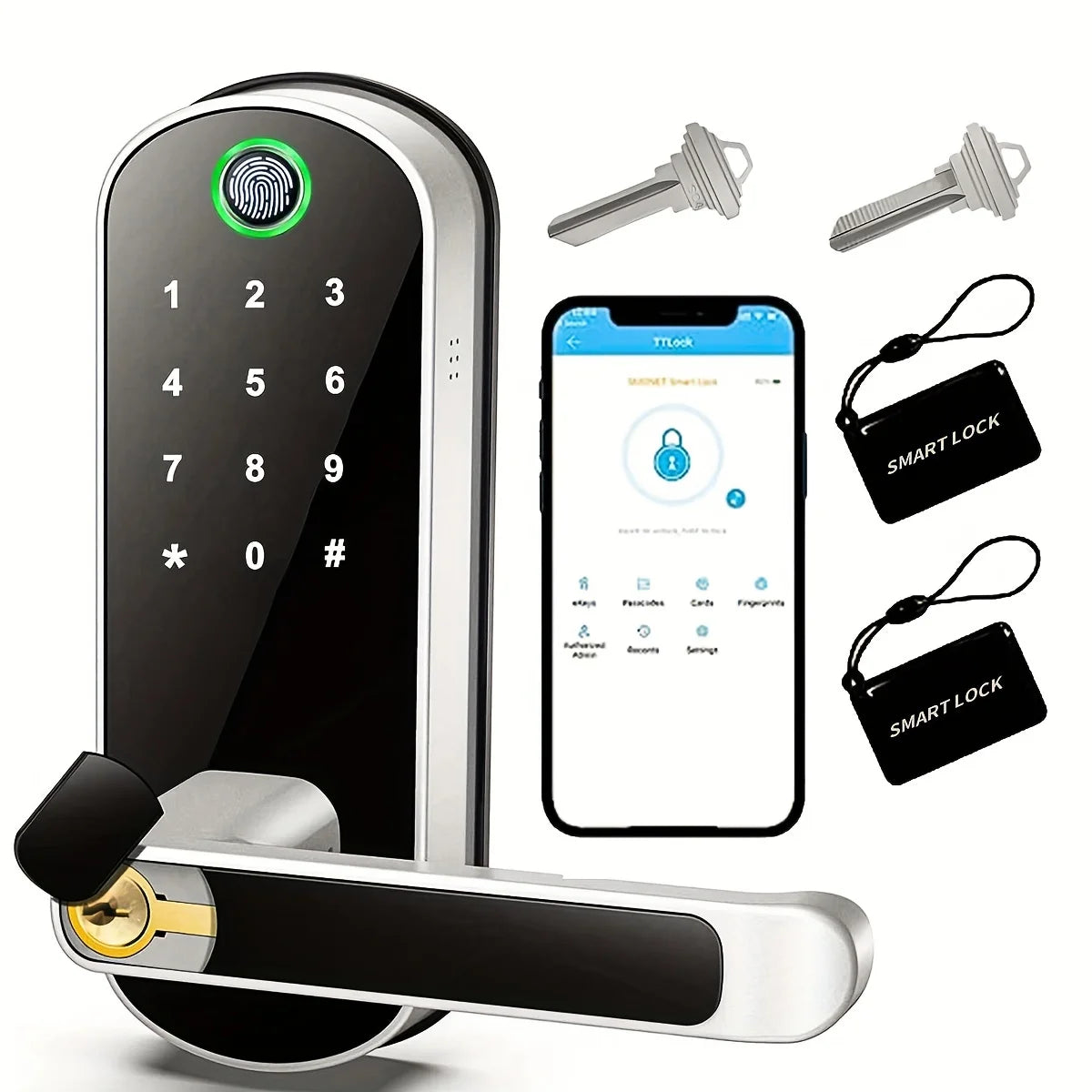 Smart Fingerprint Door Lock 