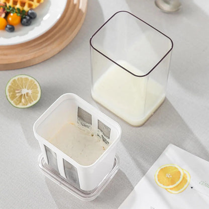 Greek Yogurt Strainer Multi Yoghurt Maker with Fine Mesh Bag 