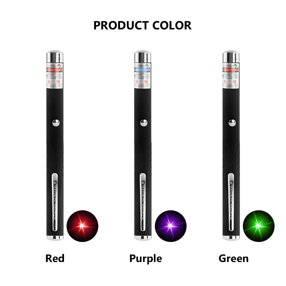 Laser Pointer Three-Color Laser Pointer Projection Pen Toys for Pets and Cats