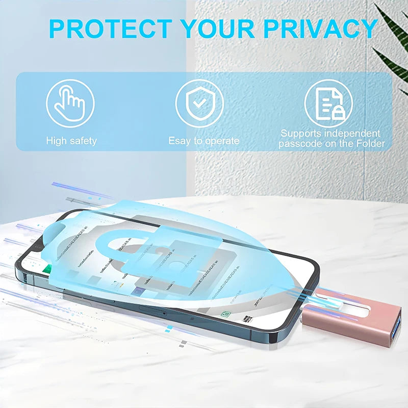 4 In1 OTG Micro USB 3.0 Flash Android TYPE-C  iPhone