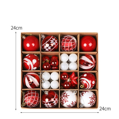 36Pcs Christmas Tree Ball New Year 2026 