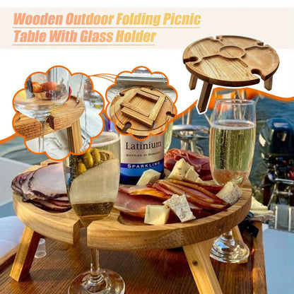 Wooden Outdoor Folding Picnic Table