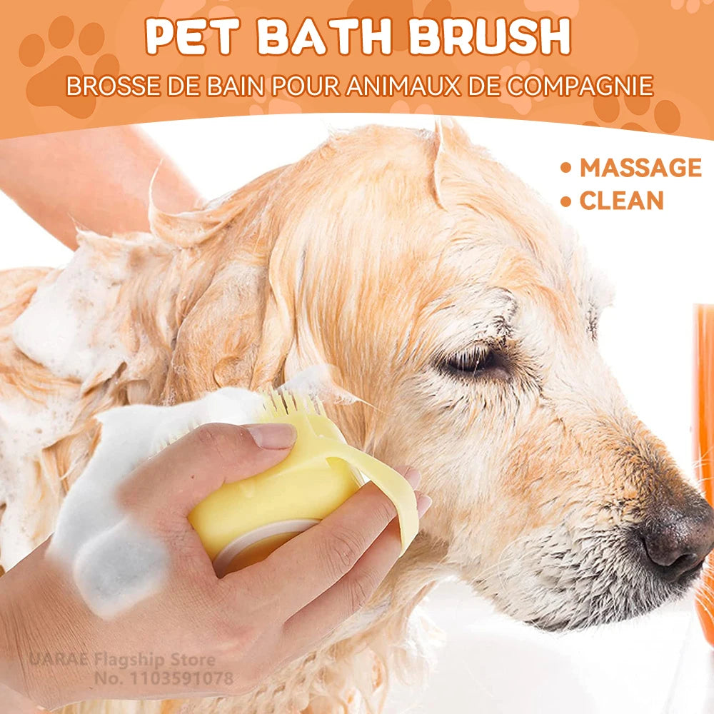 ARAE® Dog Bathing Brush Pet Massage 