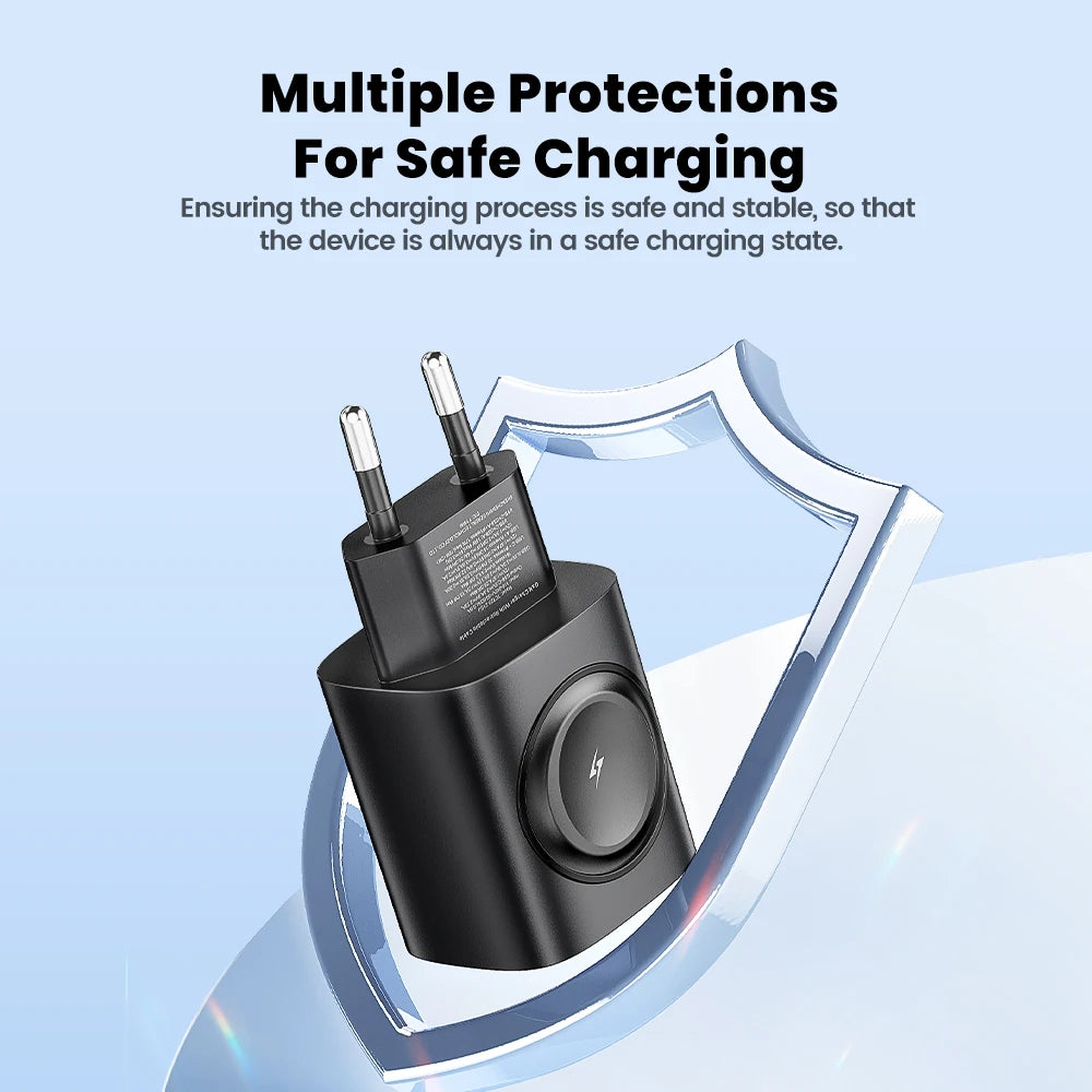 Toocki® 3 in 1 Fast Charging Station 