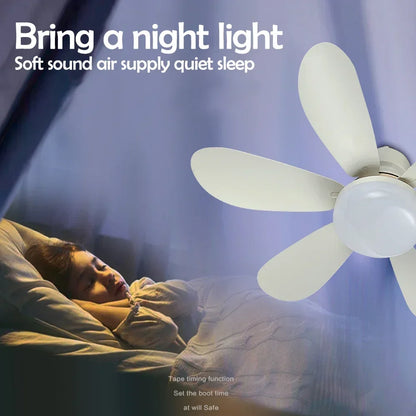 NEWSTYLE® Quiet Breeze LED Fan Light Wireless Remote 