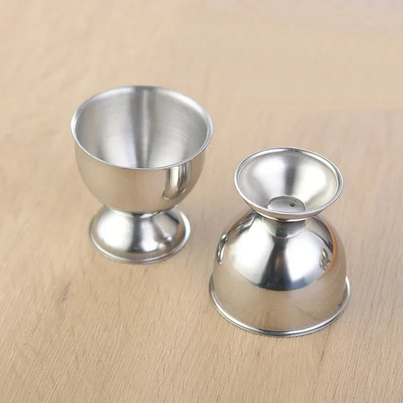 4Pcs Stainless  Eggs Holder 