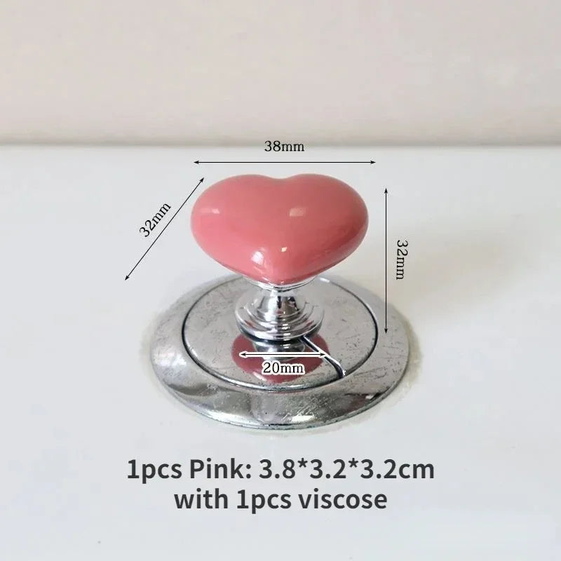 Handle Toilet Press Button 