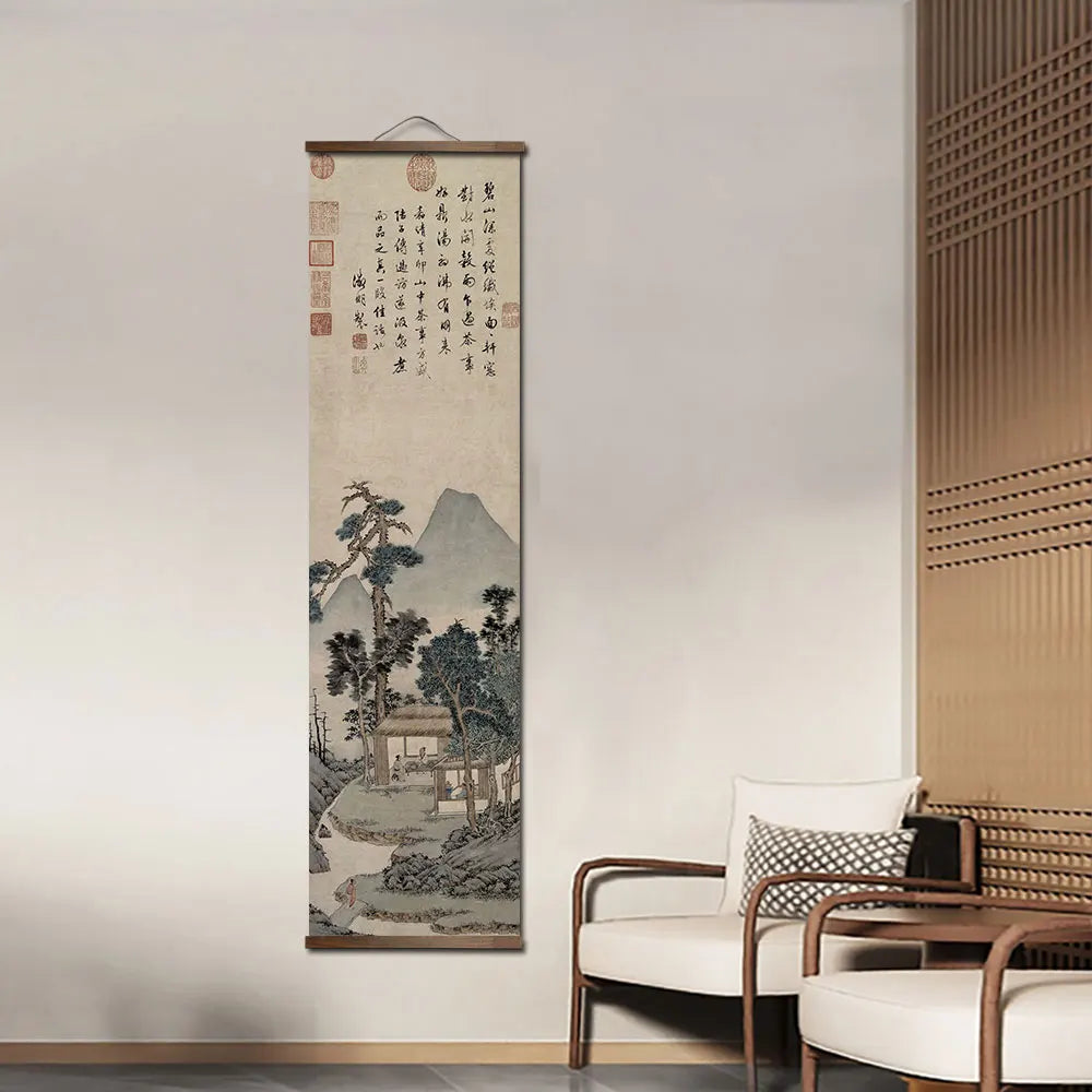 Chinese Traditional Landscape Canvas Wall Art
