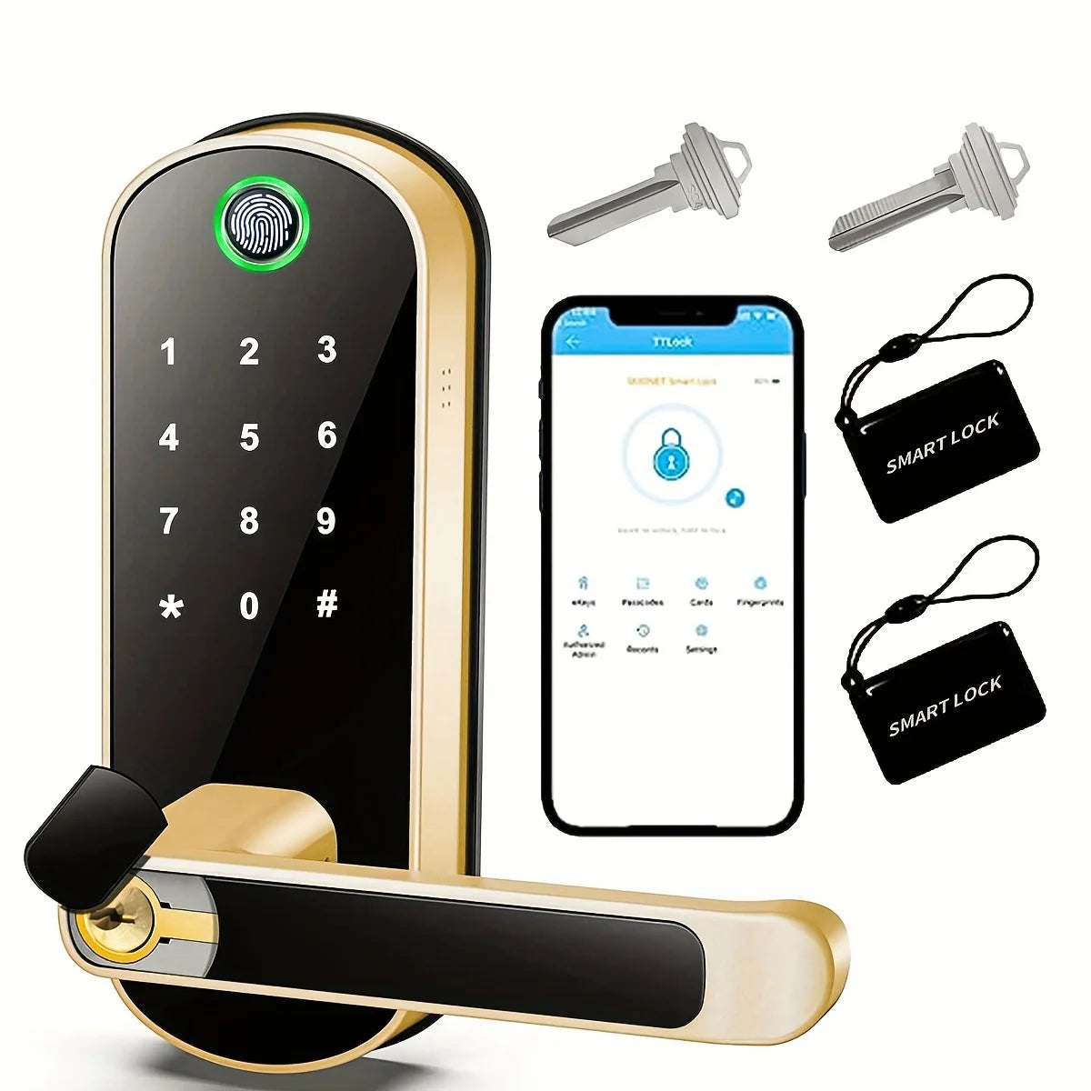 Smart Fingerprint Door Lock 
