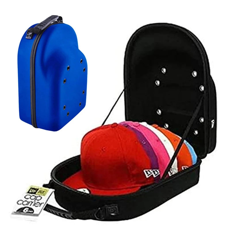 Portable Outdoor Travel Hat Carrier Case Caps Storage