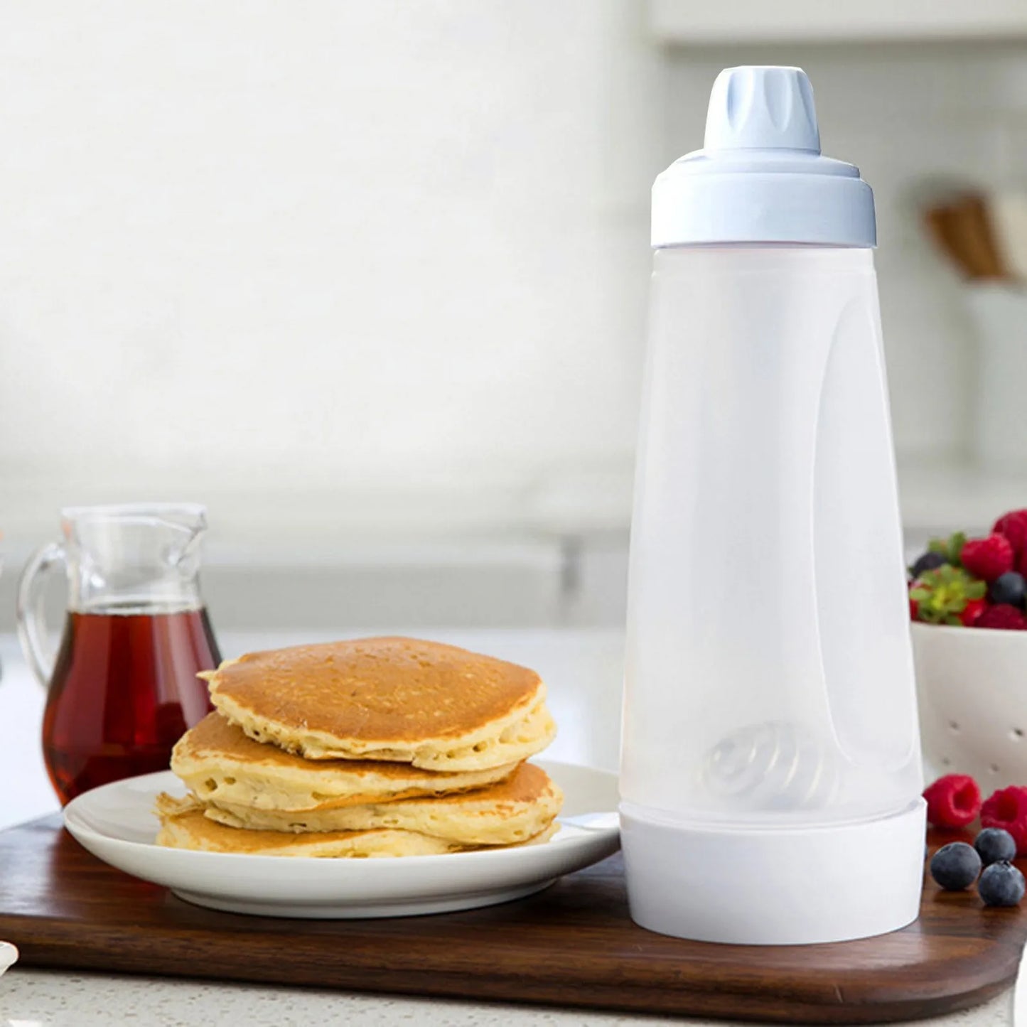 Pancake Batter Bottle Mixer with Blender Ball 