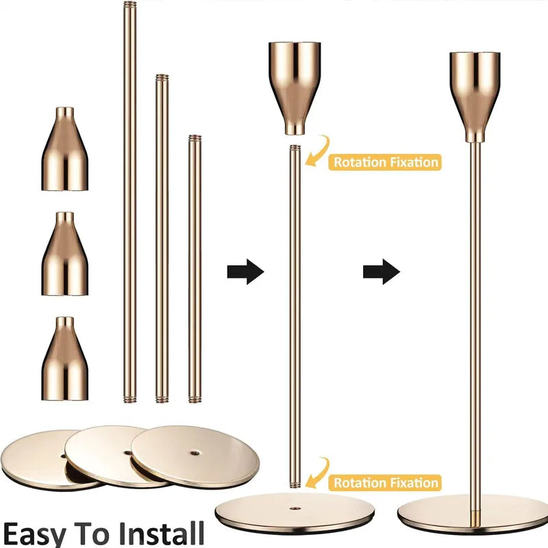 High Footed Creative Classic Candle Holder