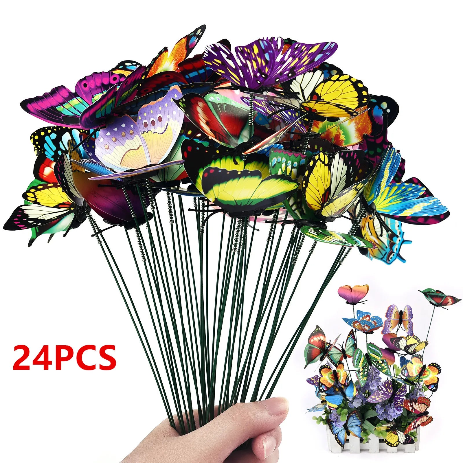 Butterflies Garden Yard Planter