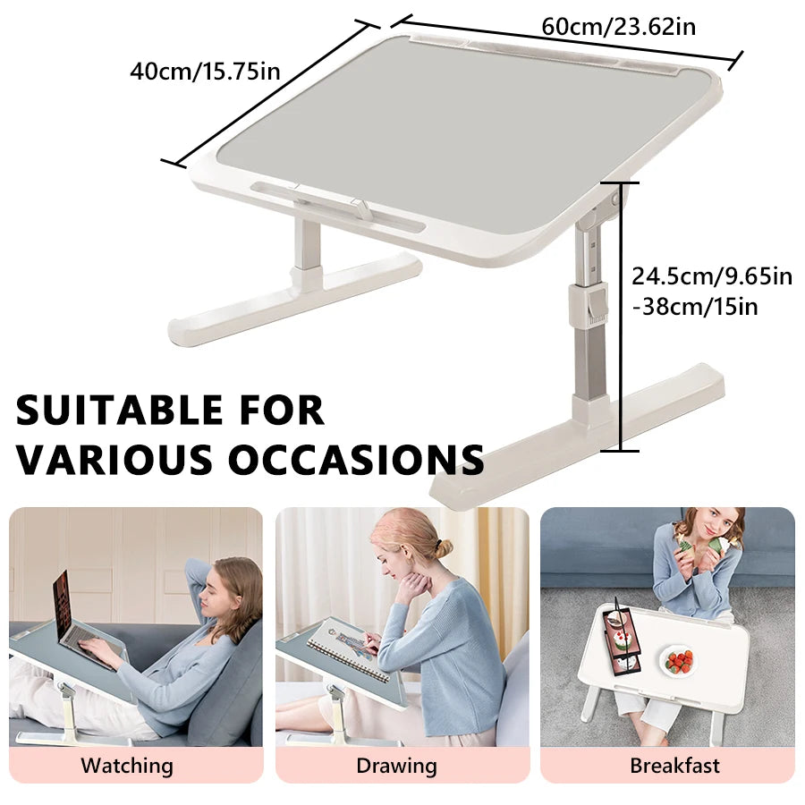 Laptop Desk Foldable Bed Table 