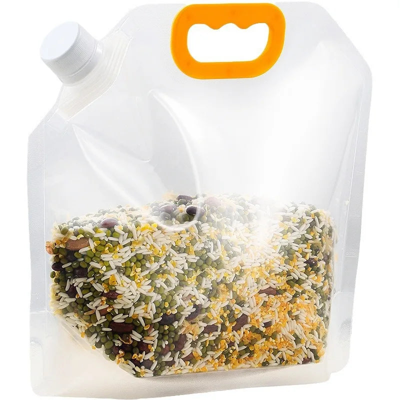 Grain Storage Bag Portable Insect Proof Fresh Keeping Bag 