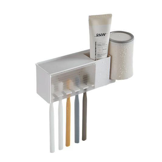 Bathroom Wall Toothpaste Holder 