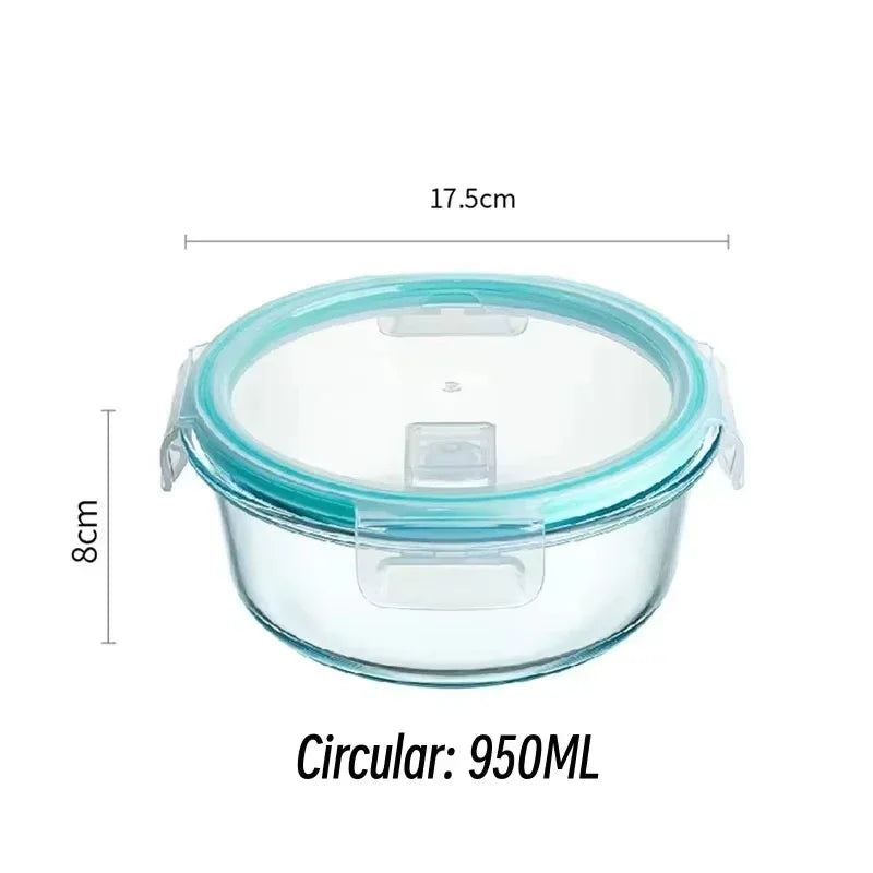 Glass Lunch Box Food Storage Containers BPA Free
