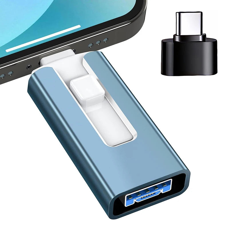 4 In1 OTG Micro USB 3.0 Flash Android TYPE-C  iPhone