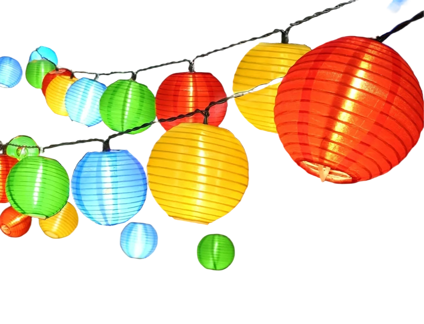 Solar Lantern String Lights 
